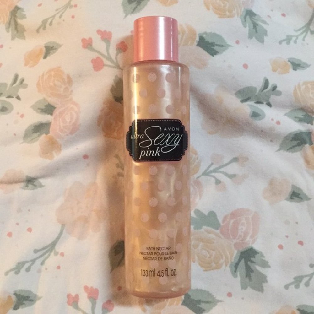 Ultra sexy pink bath nectar